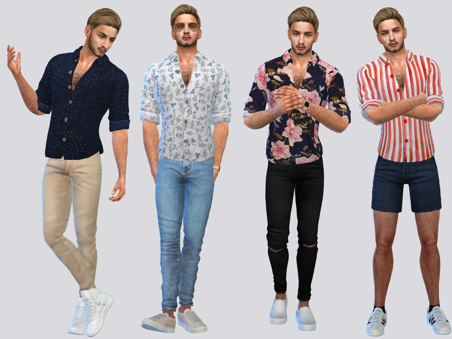 Toby Casual Shirts by McLayneSims